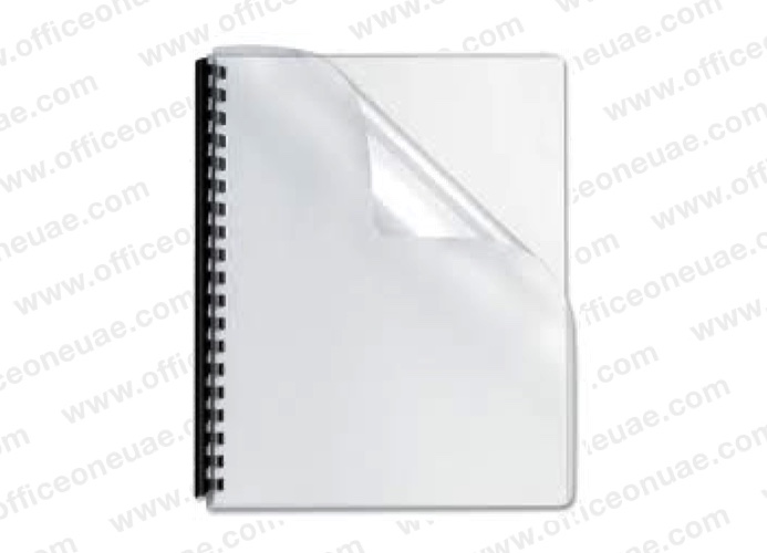 Deluxe A4 PVC Binding Cover, 200 microns, 100/pack, Clear