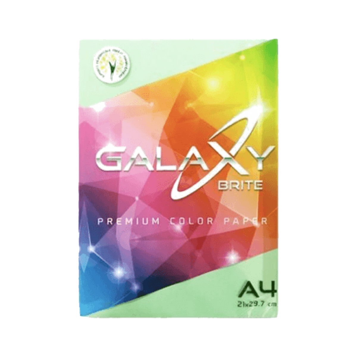 GALAXY BRITE Premium Color Paper A4, 80gsm, 500sheets/ream, Green