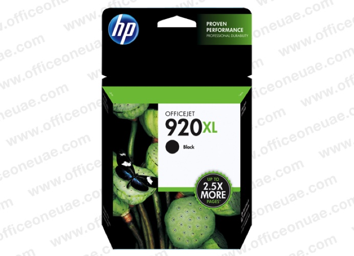 HP 920XL Black Ink Cartridge CD975AE