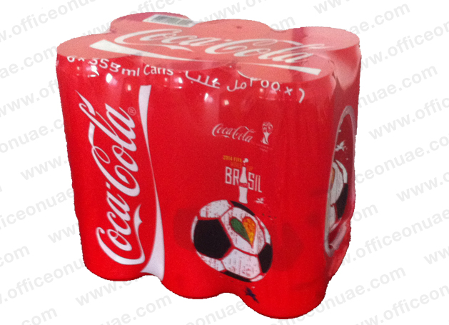 Coca-Cola Regular Can 330ml, 6/pack