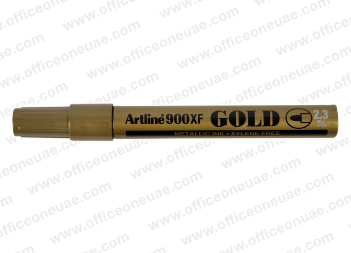 EOL - Artline 900XF Metallic Ink Marker, 2.3mm, Gold