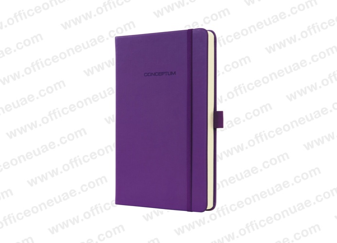 EOL - Sigel Notebook CONCEPTUM A5, hardcover, graph ruled, Purple